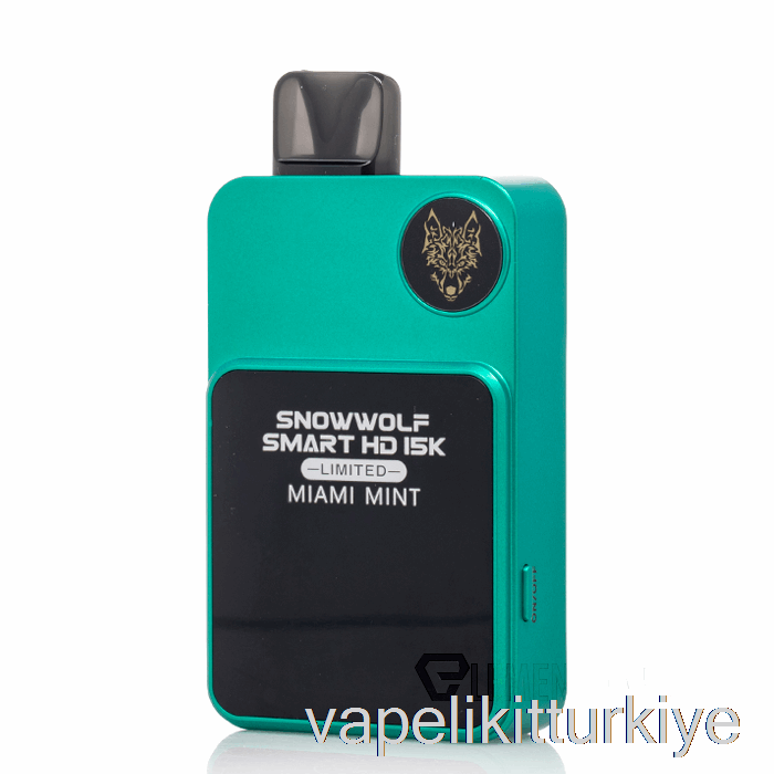 Vape Elektronik Sigara Snowwolf Akıllı Hd 15k Sınırlı Tek Kullanımlık Miami Nane